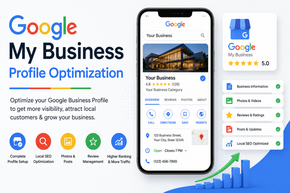 Google my business profile Optimization